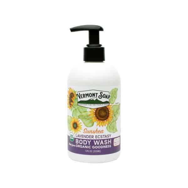 Vermont Soap Organic Body Wash Lavender Ecstasy