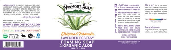 Vermont Soap Foaming Soap