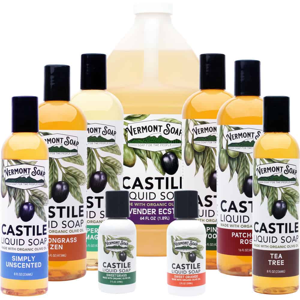Castile Liquid Soap from Vermont Soap