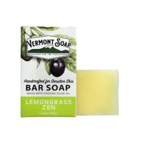 Vermont Soap Organic Bar Soap Lemongrass Zen