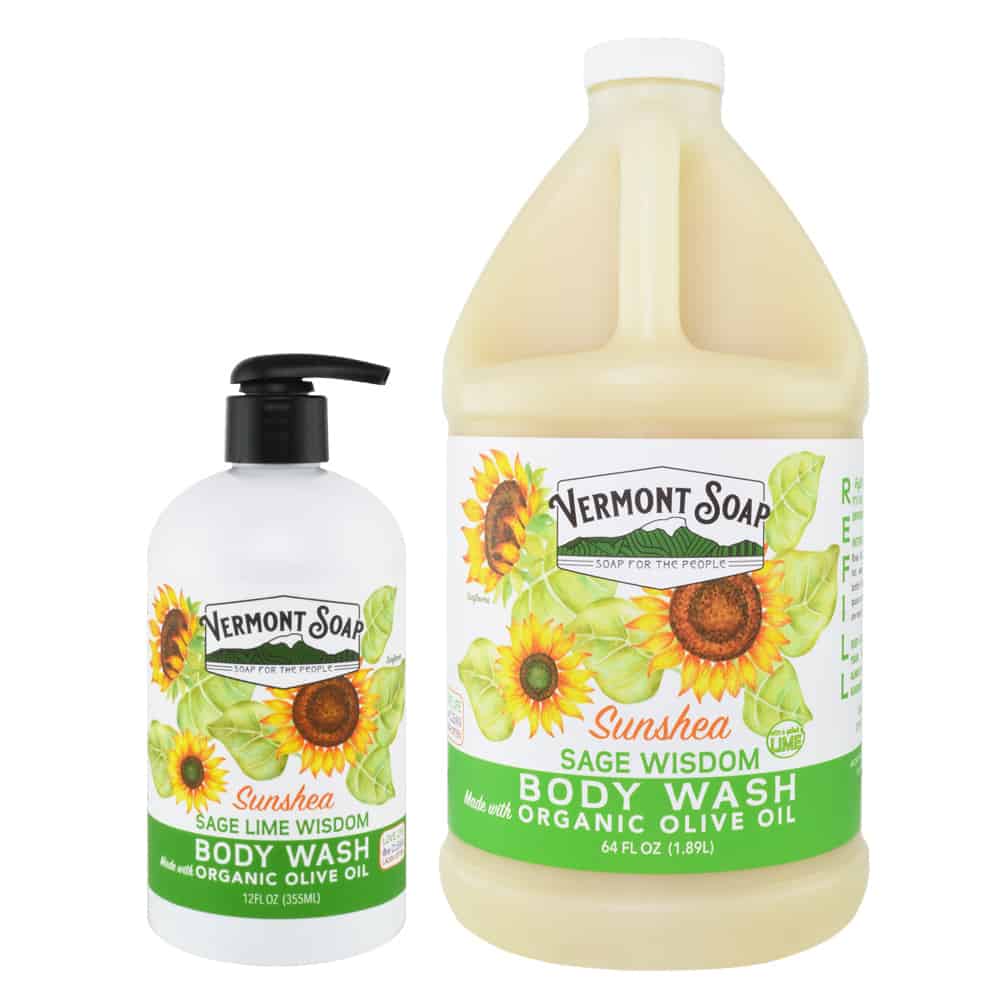 Vermont Soap Sage Wisdom Body Wash