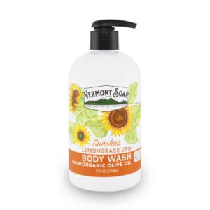Vermont Soap Lemongrass Zen Shea Butter Body Wash