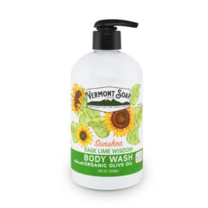 Vermont Soap Sage Lime Wisdom Shea Butter Body Wash
