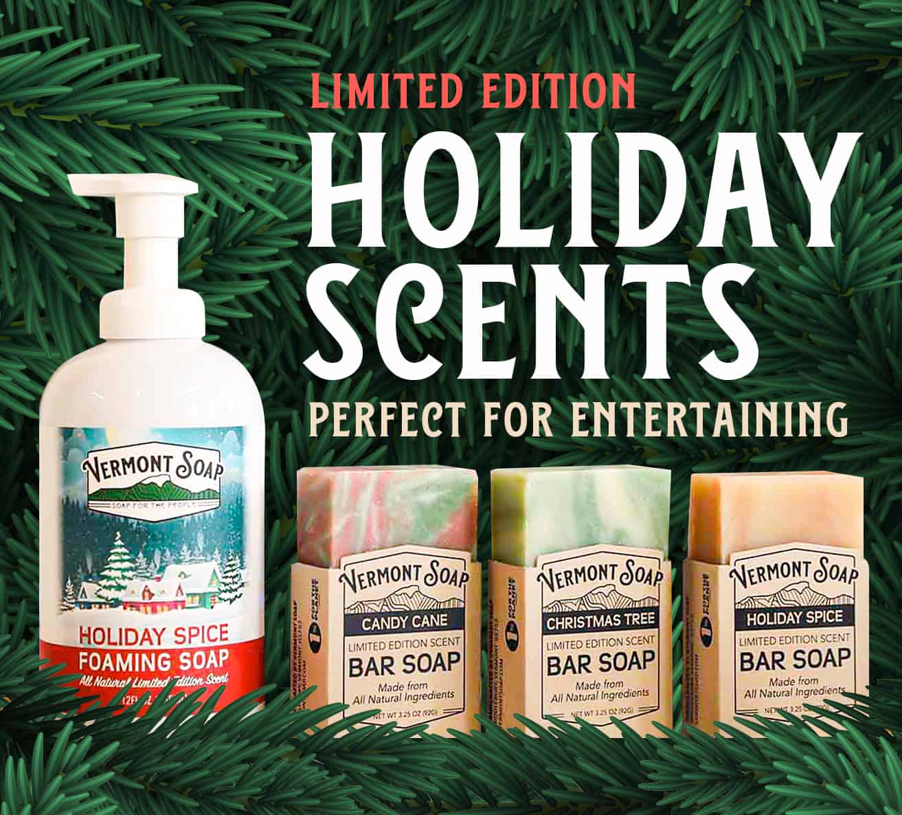 Vermont Soap Holiday Products